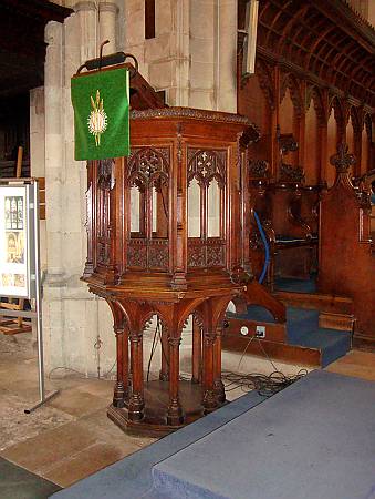 Cambridge St Mary - The Pulpit